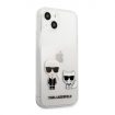Karl Lagerfeld - Karl & Choupette - iPhone 13 Hard Case - Clear