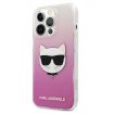 Karl Lagerfeld - Choupette Cat Head - iPhone 13 Pro Max Hard Case - Pink