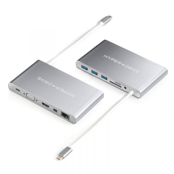 HyperDrive Ultimate USB-C Hub Space Gray