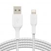 כבל Lightning קלוע ל- USB-A באורך 3 מ'