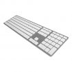 מקלדת אפל מק אלחוטית Matias Wireless Aluminum Keyboard