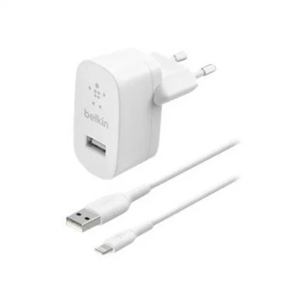 מטען קיר W12 USB-A עם כבל Lightning