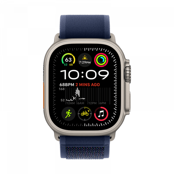 Apple Watch Ultra 2 GPS + Cellular 49mm Titanium Case with Trail Loop